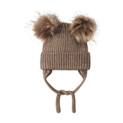 name it® Knit hat baby Walnut