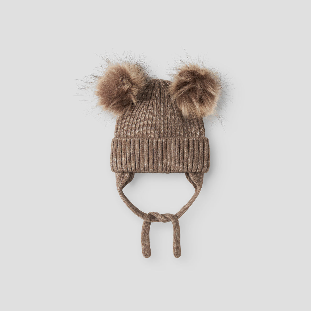 name it® Knit hat baby Walnut – slika 4