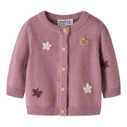 name it® Cardigan Lilas Flowers