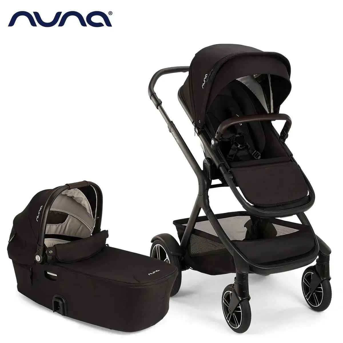 Nuna® Otroški voziček 2v1 Demi™ Next z rolko Caviar Nuna