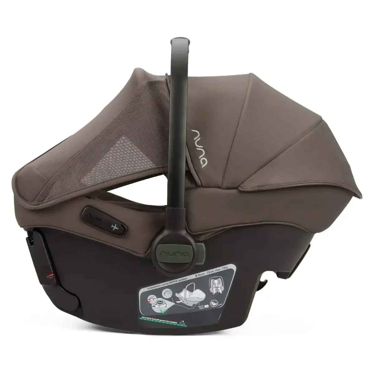 Nuna® Otroški voziček 3v1 Triv™ Next + Lytl™ + Pipa™ Urbn Chestnut Nuna