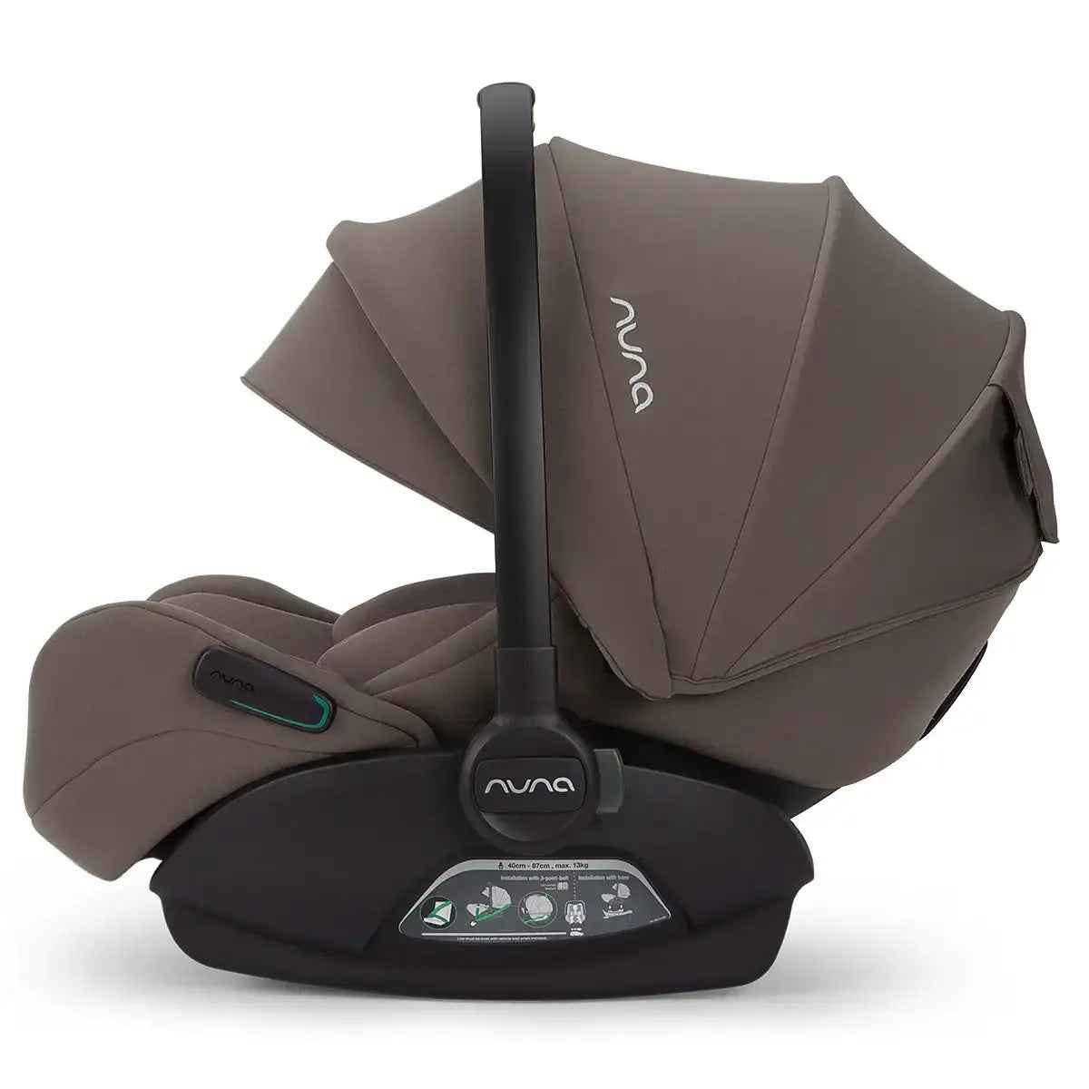 Nuna® Otroški voziček 4v1 Triv™ Next + Lytl™ + Arra™ Flex Chestnut + Isofix baza Next Nuna