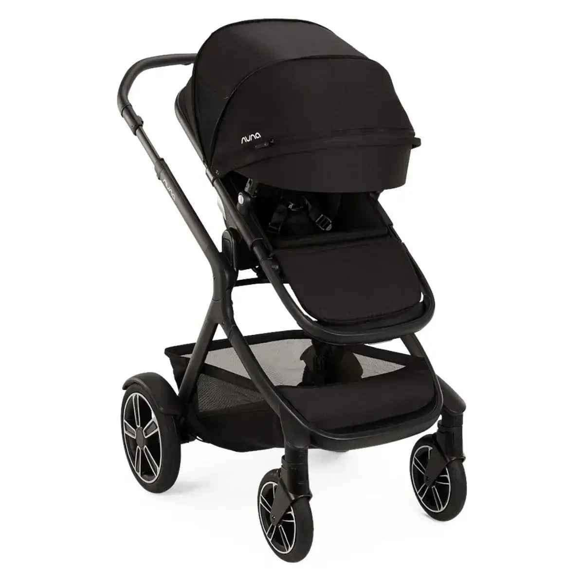 Nuna® Otroški voziček 4v1 Demi™ Next z rolko + Arra™ Flex Caviar + Isofix baza Next Nuna