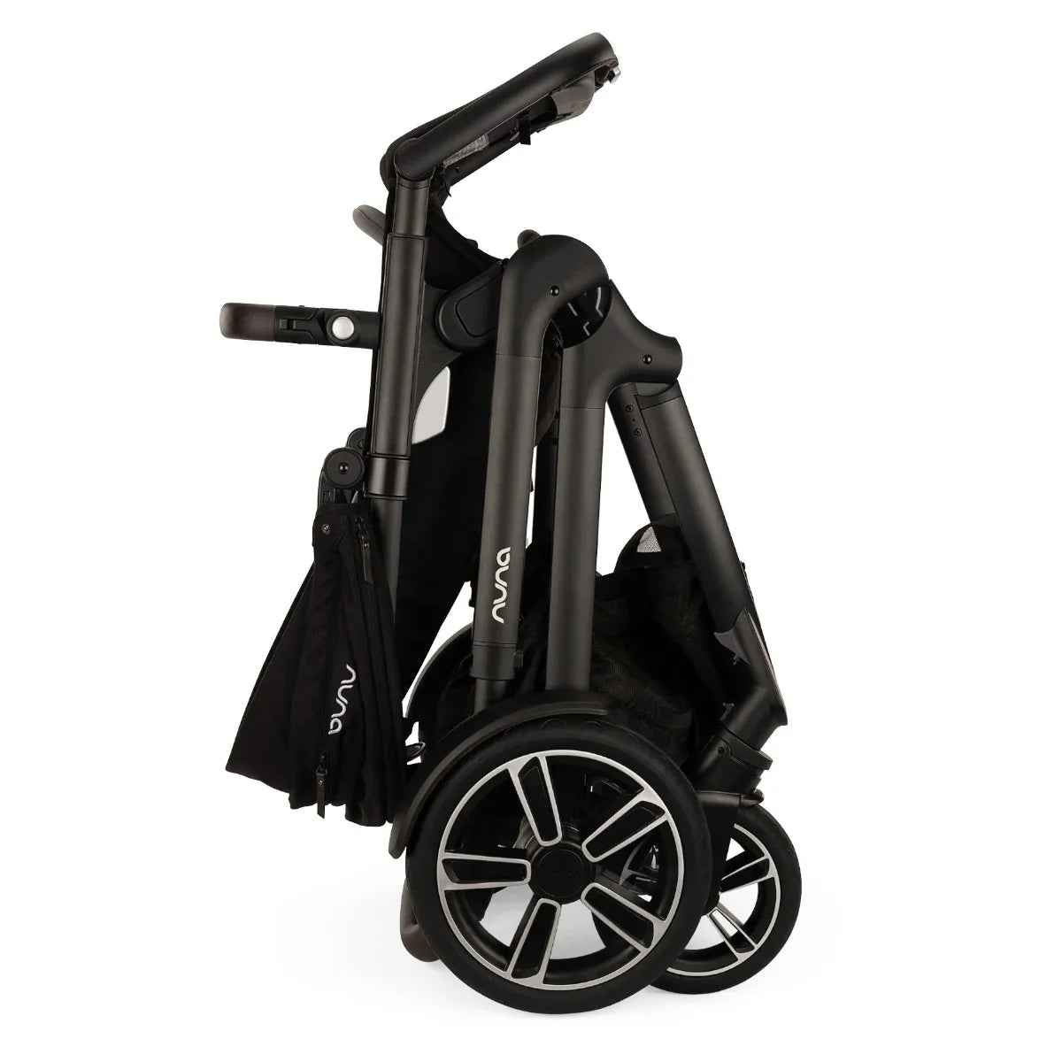 Nuna® Otroški voziček 4v1 Demi™ Next z rolko + Arra™ Flex Caviar + Isofix baza Next Nuna