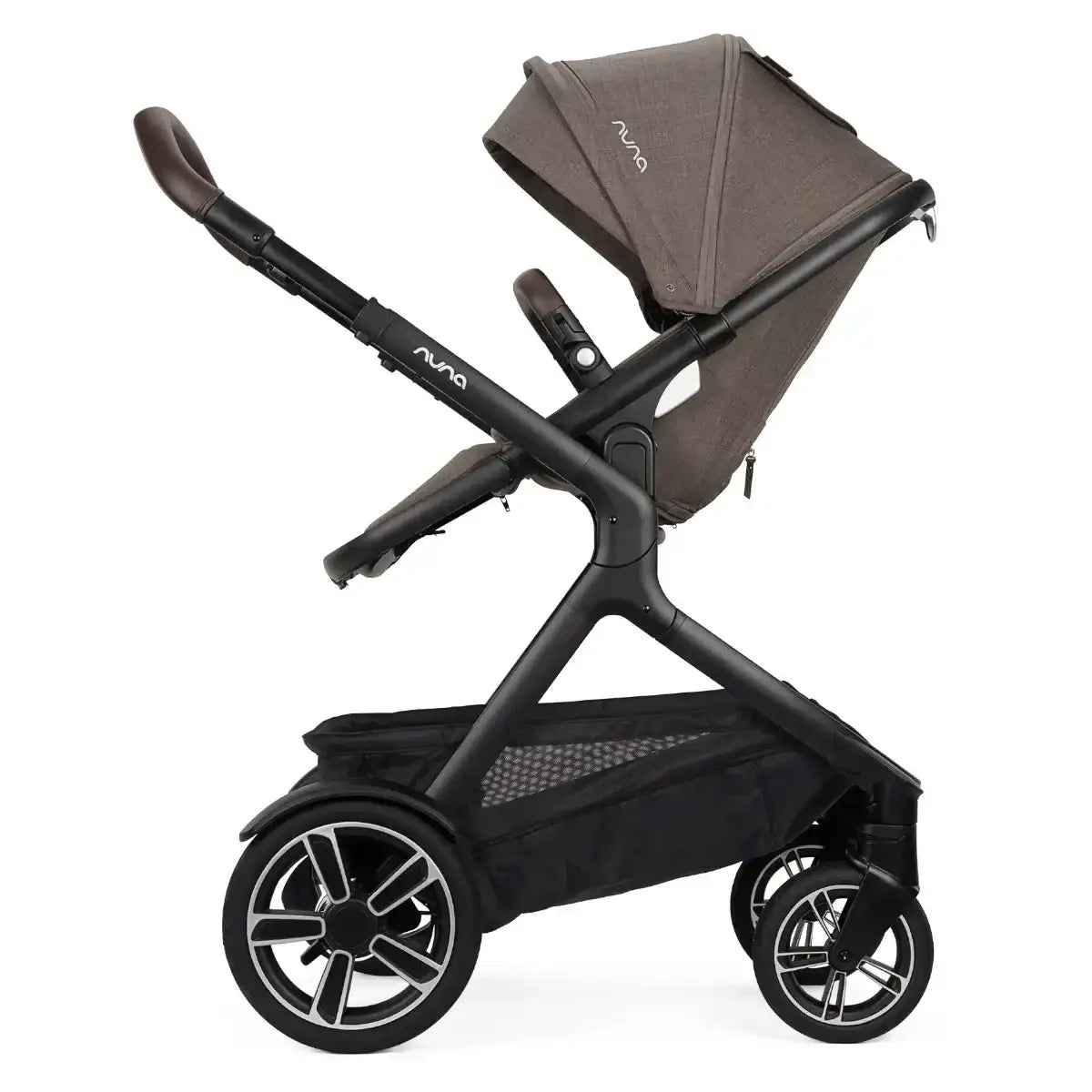 Nuna® Otroški voziček 4v1 Demi™ Next z rolko + Arra™ Flex Chestnut + Isofix baza Next Nuna