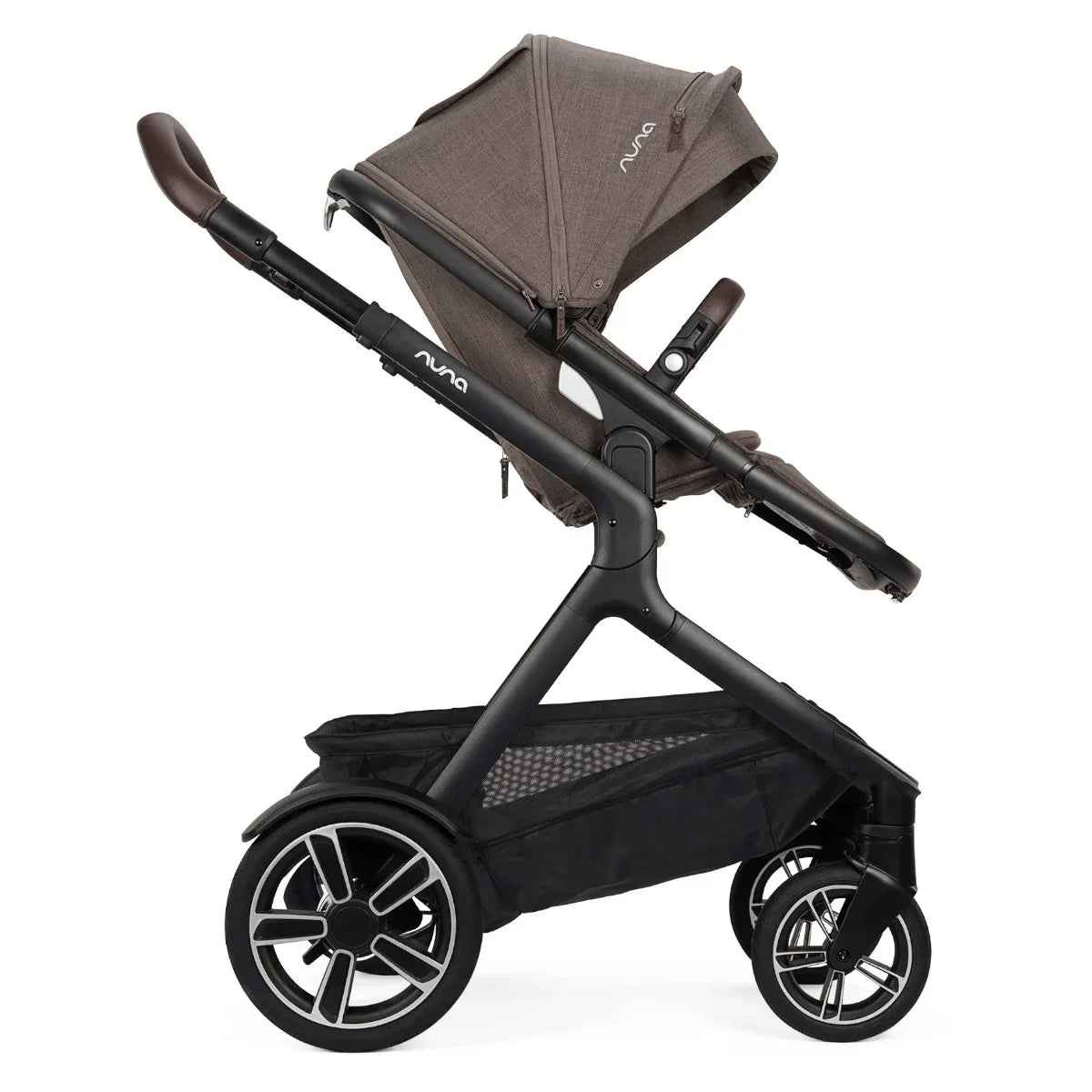 Nuna® Otroški voziček 4v1 Demi™ Next z rolko + Arra™ Flex Chestnut + Isofix baza Next Nuna