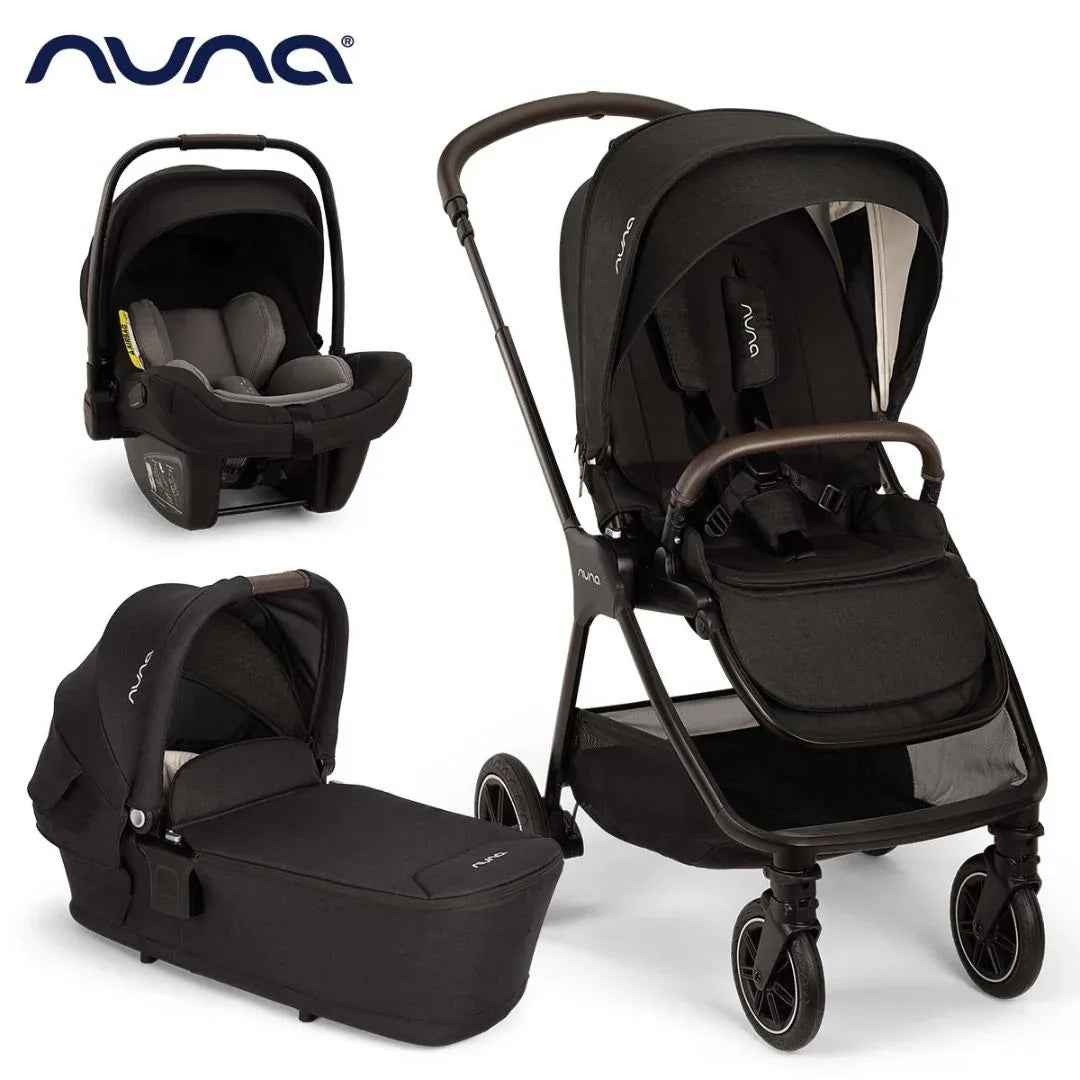 Nuna® Otroški voziček 3v1 Triv™ Next + Lytl™ + Pipa™ Next Caviar Nuna
