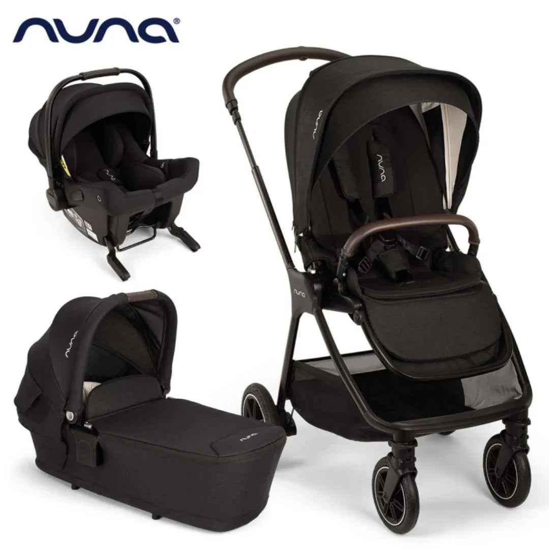 Nuna® Otroški voziček 3v1 Triv™ Next + Lytl™ + Pipa™ Urbn Caviar Nuna