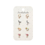Rockahula® Clip On Earrings Rainbow Unicorn