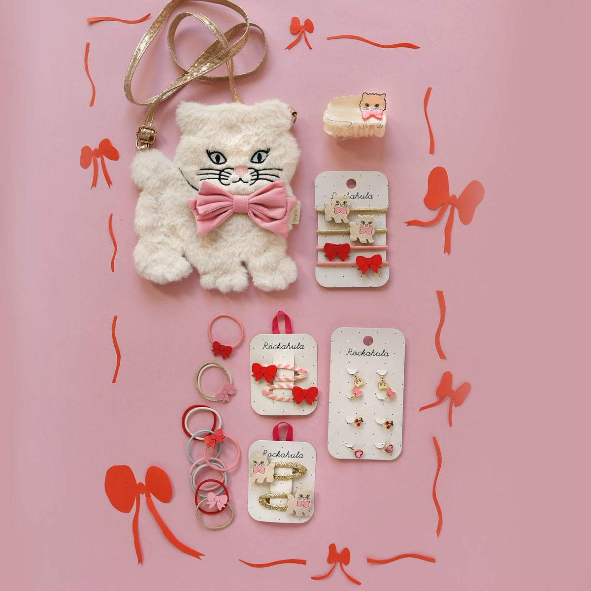Rockahula® Hair Tie Set Cutesy Bow Mini – slika 2