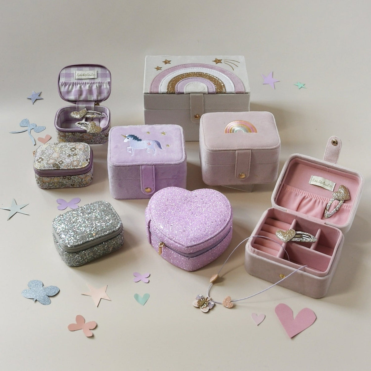 Rockahula® Jewelry Box Enchanted Glitter Heart – slika 2