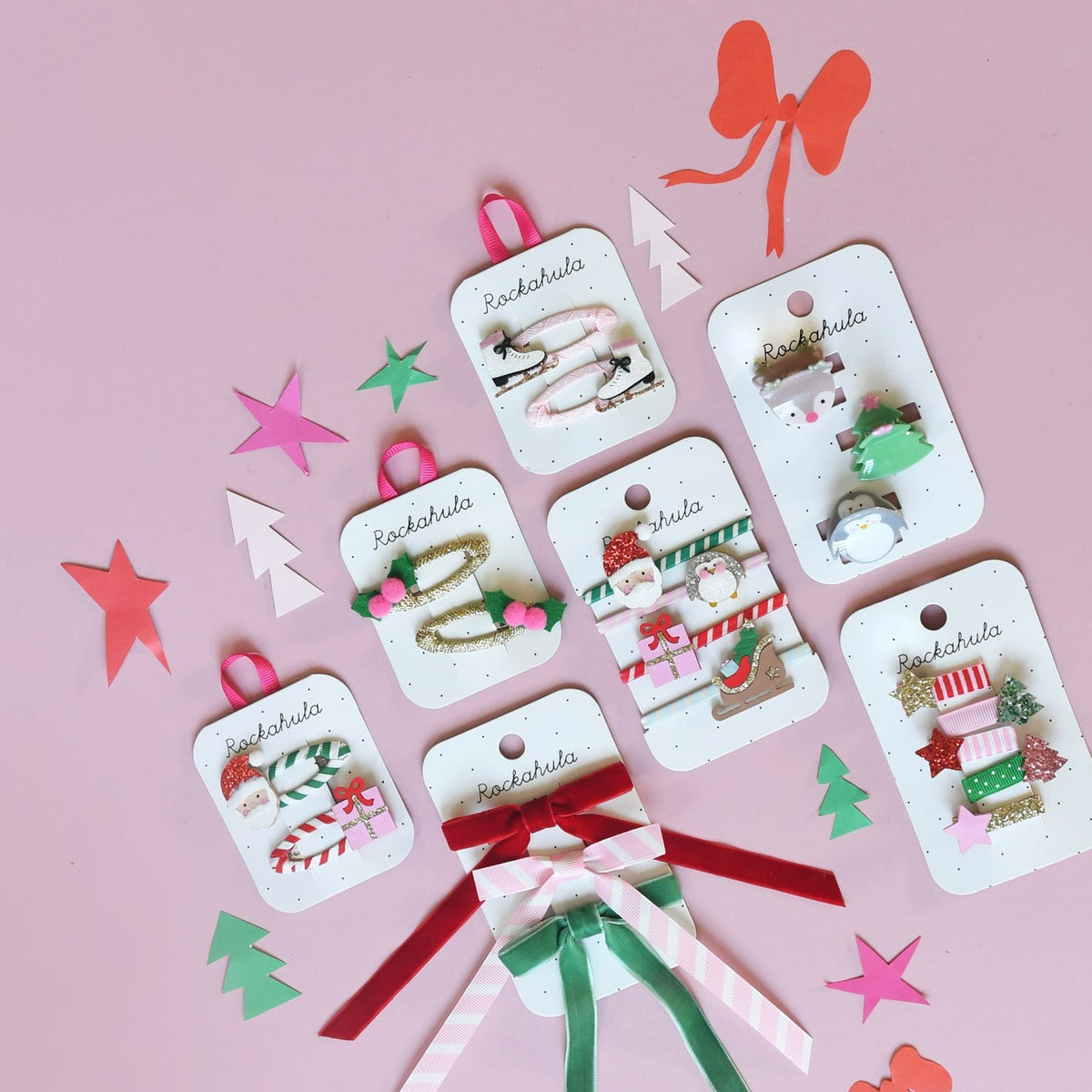 Rockahula® Hair Clips Merry Long Bow – slika 2