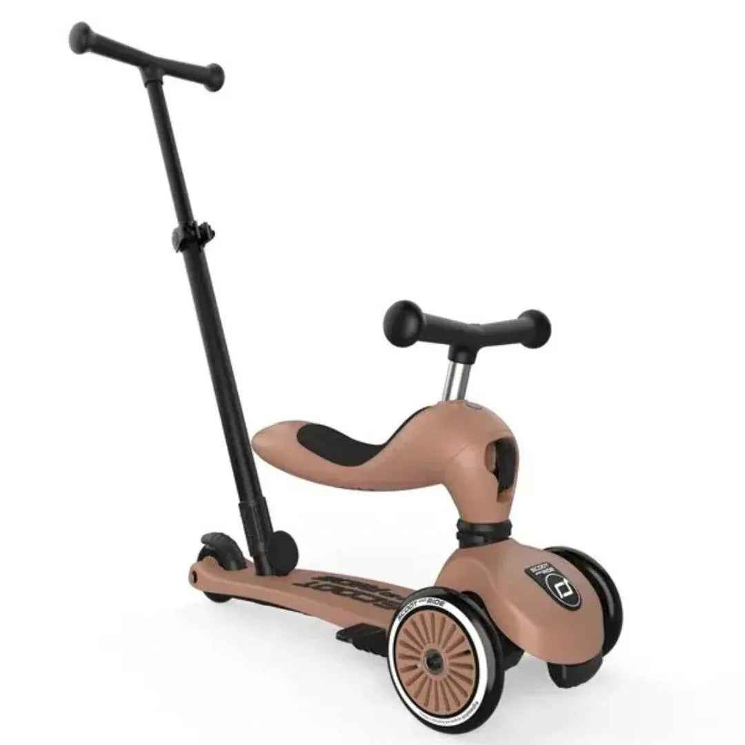 Scoot & Ride® Otroški poganjalec in skiro Highwaykick 1 Push and Go Mocha Scoot & Ride
