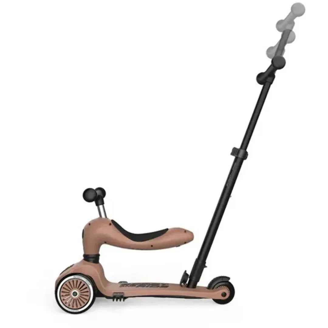 Scoot & Ride® Otroški poganjalec in skiro Highwaykick 1 Push and Go Mocha Scoot & Ride