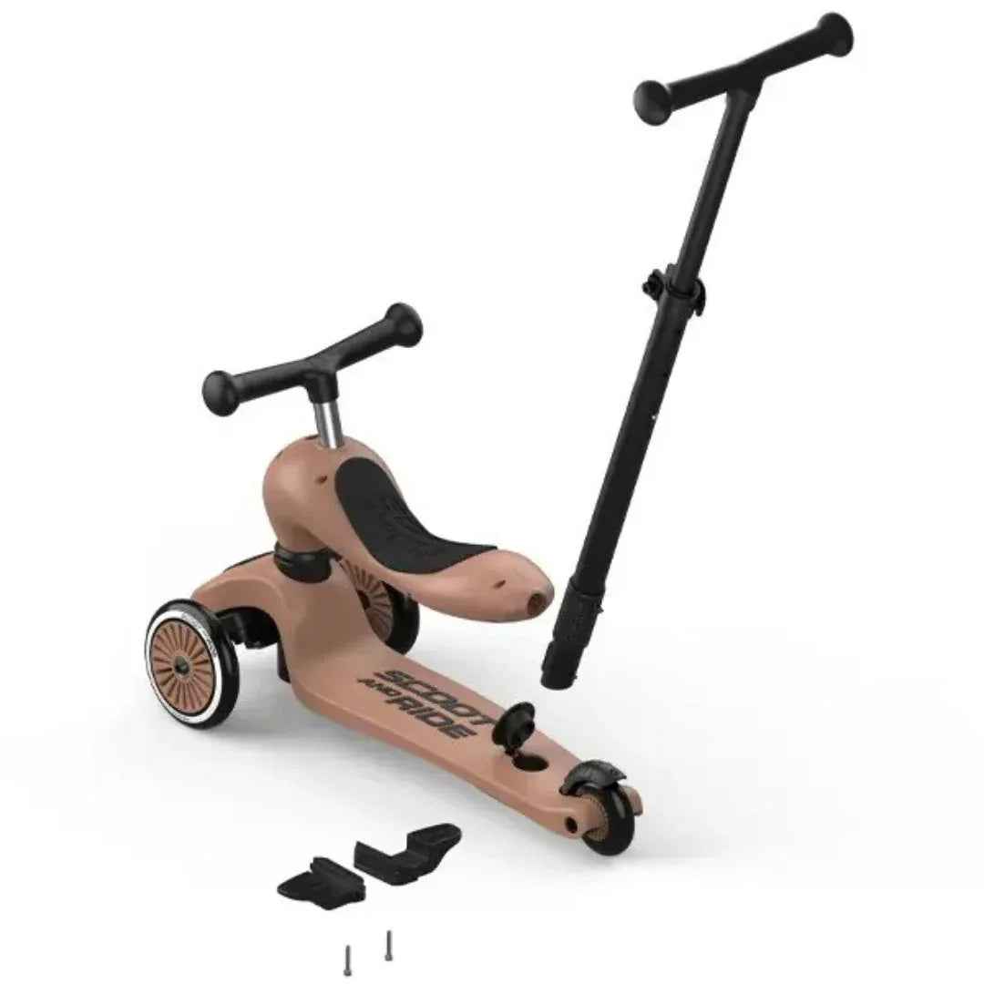 Scoot & Ride® Otroški poganjalec in skiro Highwaykick 1 Push and Go Mocha Scoot & Ride