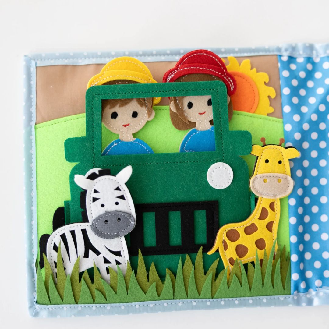 Smarti Book® Safari with finger puppets – slika 3