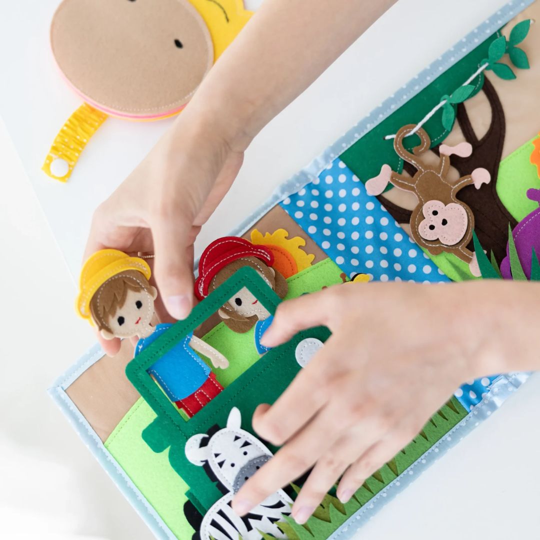 Smarti Book® Safari with finger puppets – slika 7
