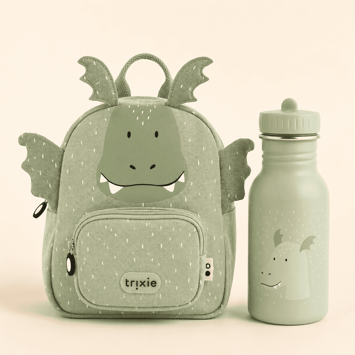 Trixie Baby® Set nahrbtnik MINI in steklenička 350ml Mr. Dragon Trixie Baby
