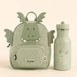 Trixie Baby® Set backpack MINI and bottle 350ml Mr. Dragon