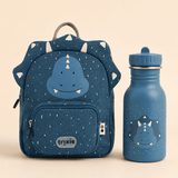 Trixie Baby® Backpack MINI set and 350ml bottle Mr. Triceratops