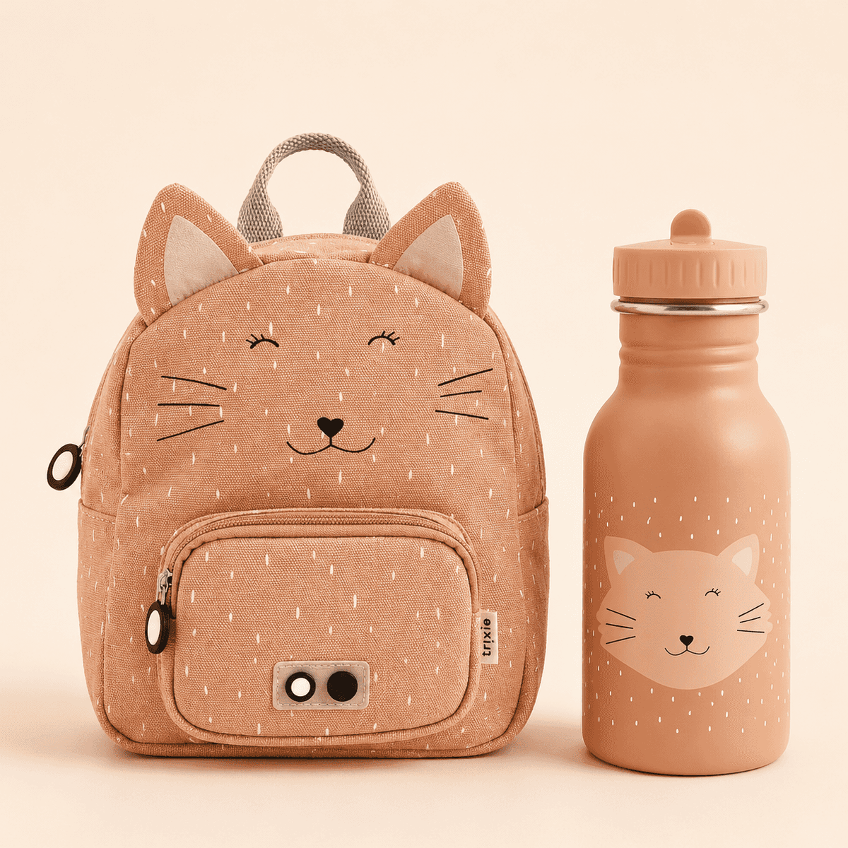 Trixie Baby® Set nahrbtnik MINI in steklenička 350ml Mrs. Cat Trixie Baby