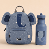 Trixie Baby® Backpack MINI and bottle 350ml set Mrs. Elephant