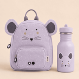 Trixie Baby® MINI backpack and 350ml bottle set Mrs. Mouse