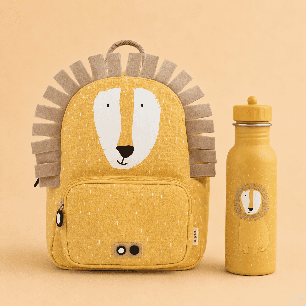 Trixie Baby® Set nahrbtnik in steklenička 500ml Mr. Lion Trixie Baby