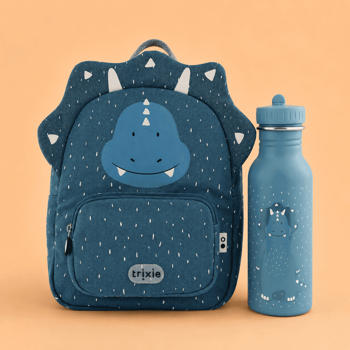 Trixie Baby® Set nahrbtnik in steklenička 500ml Mr. Triceratops Trixie Baby