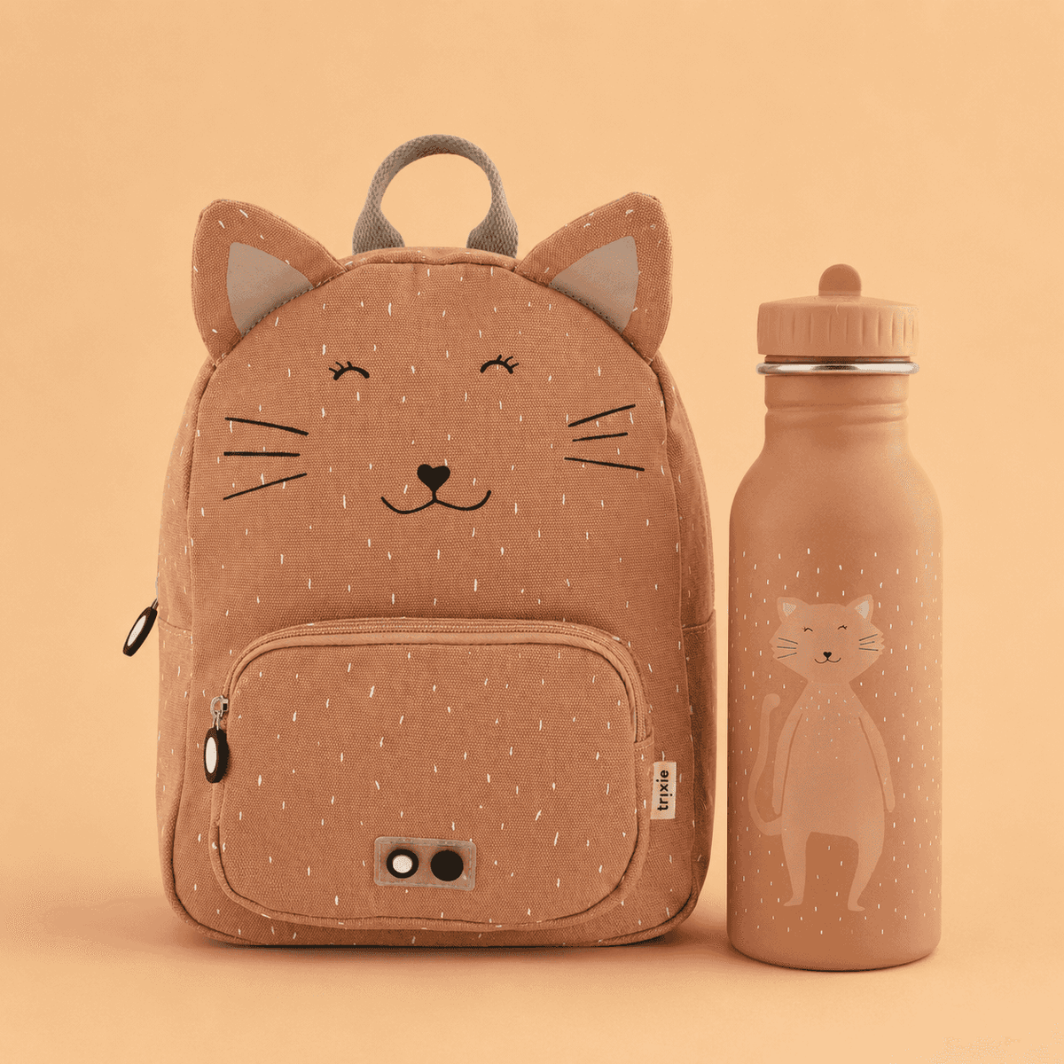 Trixie Baby® Set nahrbtnik in steklenička 500ml Mrs. Cat Trixie Baby