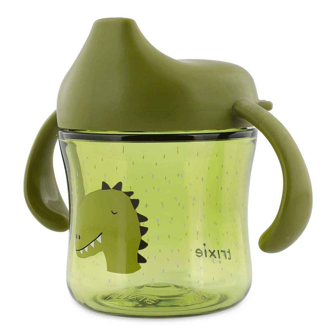 Trixie Baby® Skodelica za učenje pitja iz tritana Mr. Dino 200ml Trixie Baby