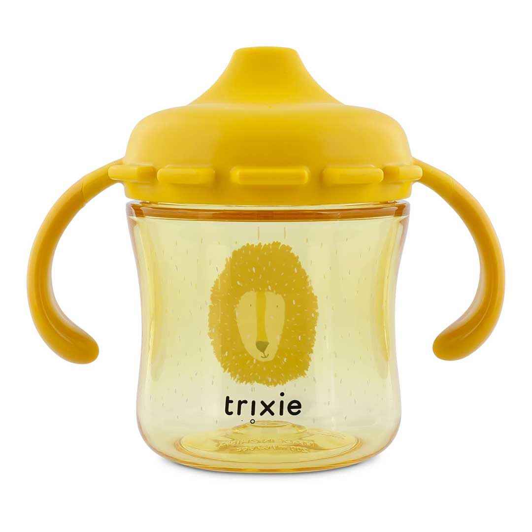 Trixie Baby® Skodelica za učenje pitja iz tritana Mr. Lion 200ml Trixie Baby