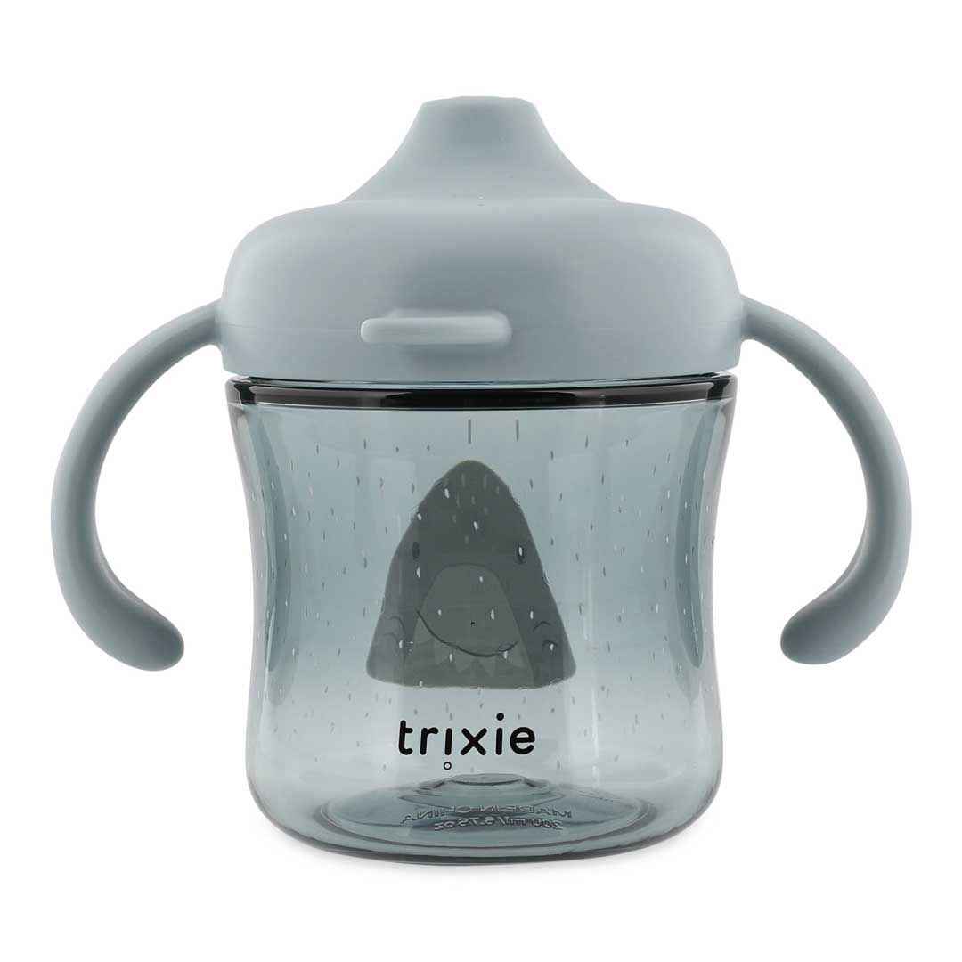 Trixie Baby® Skodelica za učenje pitja iz tritana Mr. Shark 200ml Trixie Baby