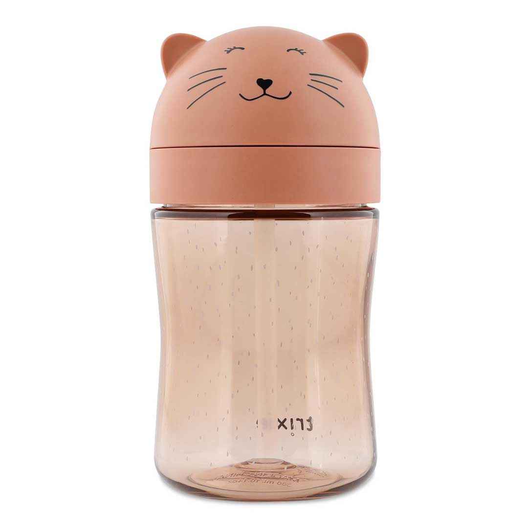 Trixie Baby® Steklenička s slamico iz tritana Mrs. Cat 300 ml Trixie Baby