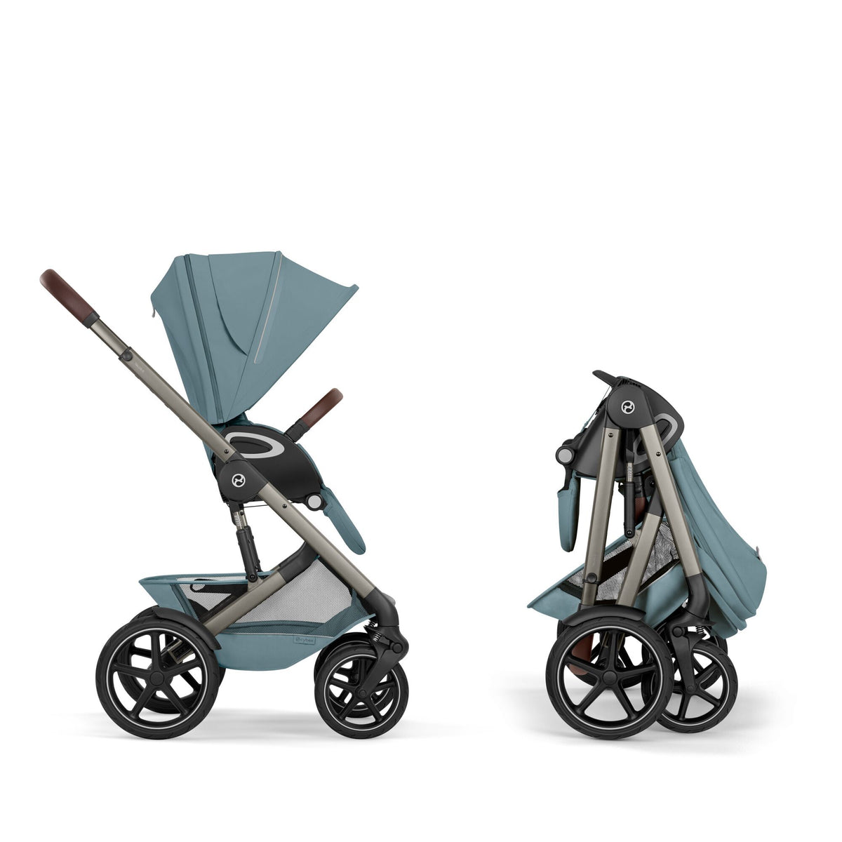 Cybex® Talos™ S Lux Stroller Stormy Blue (ToupeFrame) – slika 4