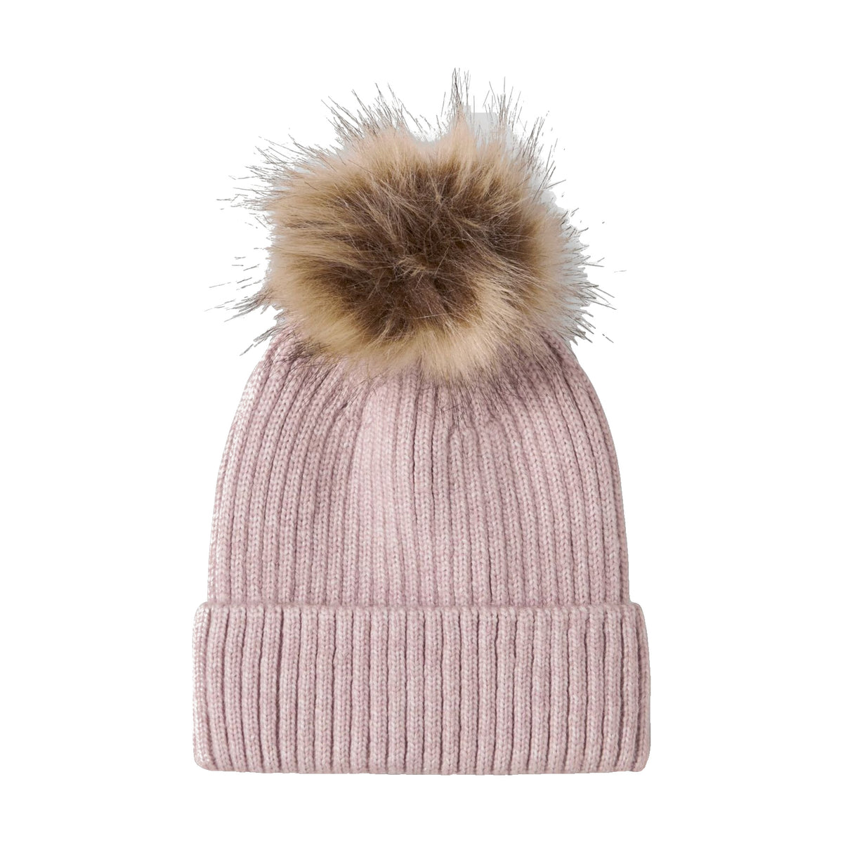 name it® Knit hat mini Walnut