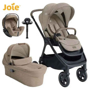 Joie® Otroški voziček 4v1 Finiti™ + i-Level™ Pro Signature Sandstone + IsoFix baza Encore Joie