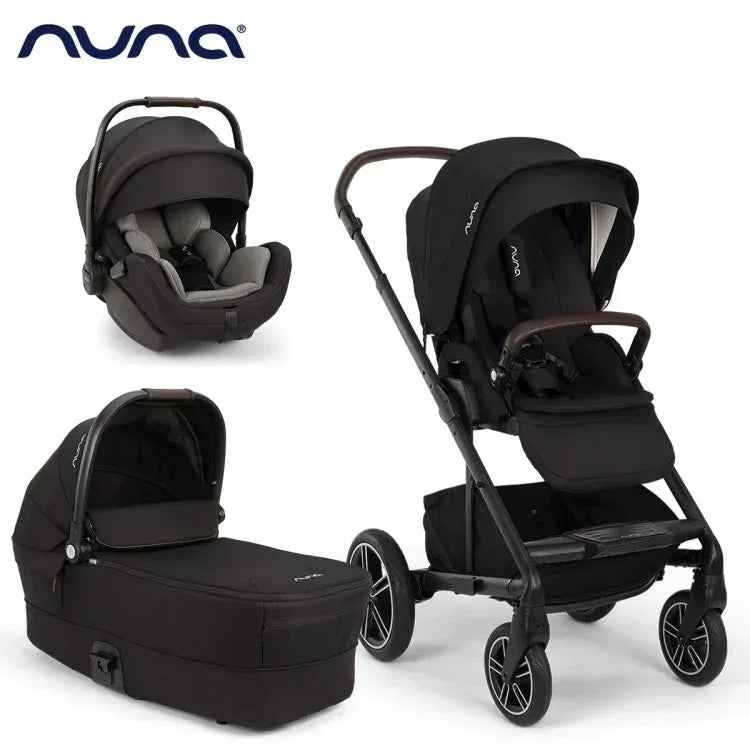 Nuna® Otroški voziček 3v1 Mixx™ Next + Arra™ Flex Caviar Nuna