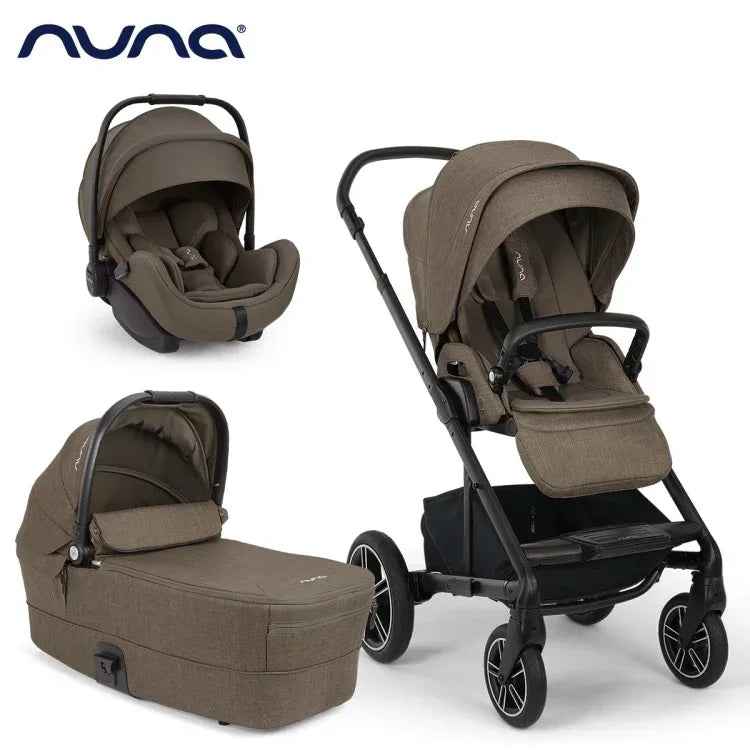 Nuna® Otroški voziček 3v1 Mixx™ Next + Arra™ Flex Pistachio Nuna