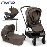 Nuna® Dětský kočárek 4v1 Triv™ Next + Lytl™ + Pipa™ Next Chestnut + Isofix základna Next