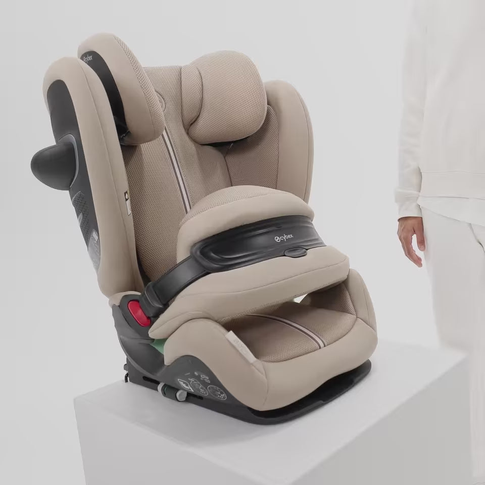 Načíst video: Cybex® Dětská autosedačka Pallas G3 i-Size (76-150cm) PLUS Stone Grey